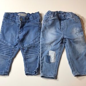 Sold: Baby Girl SOFT skinny Jeans / sold together